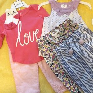 BABY GIRL CLOTHES new with Tags PRICE FIRM